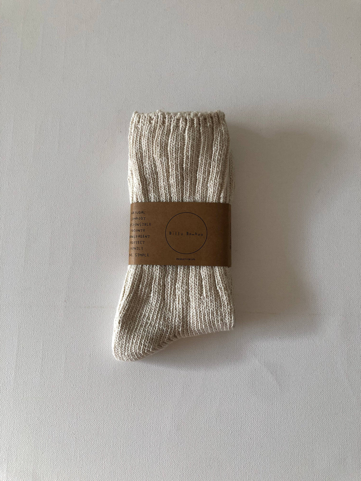 SLUB COTTON SOCKS