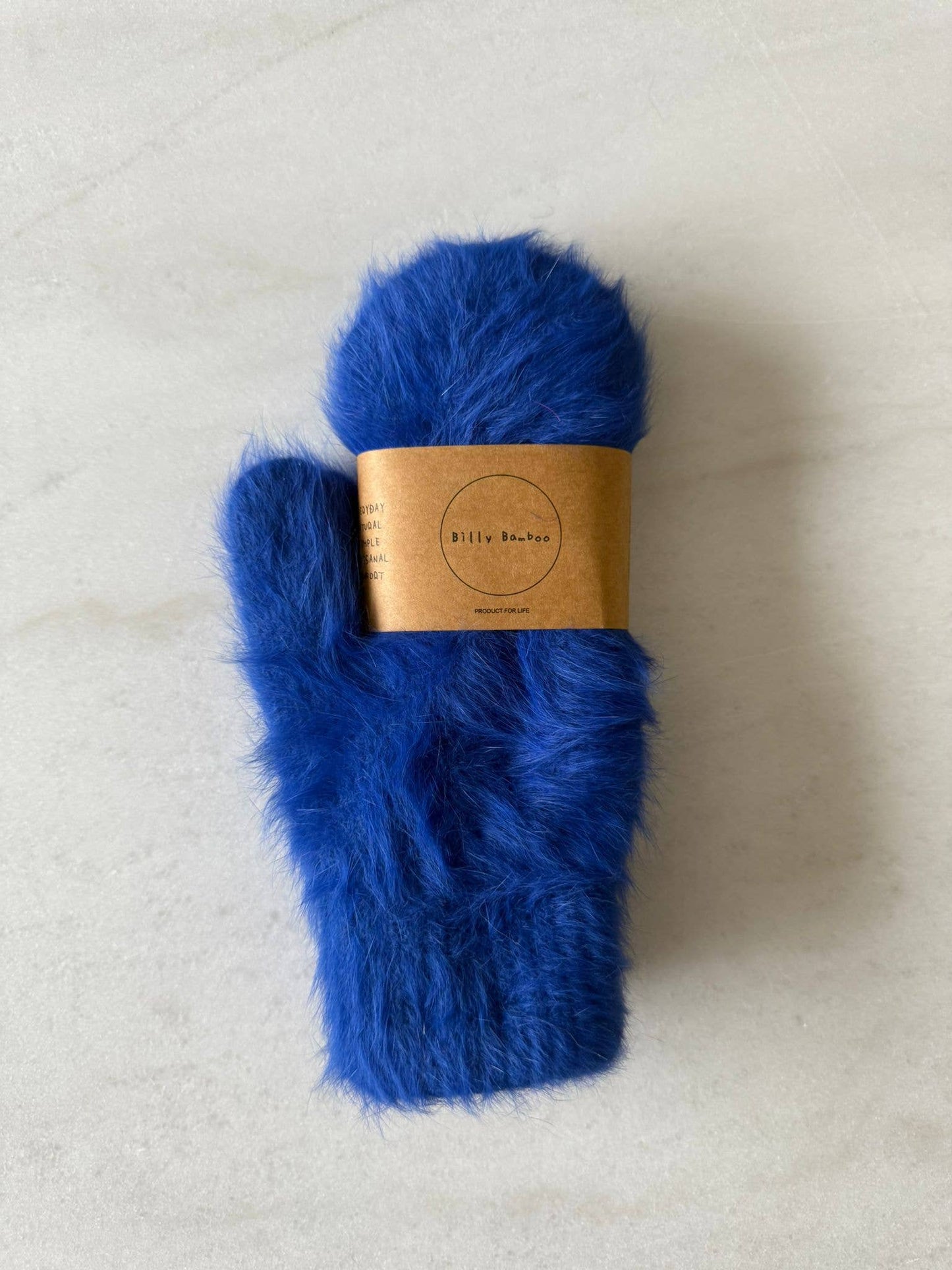 Billy Bamboo - Fluffy Angora Mittens
