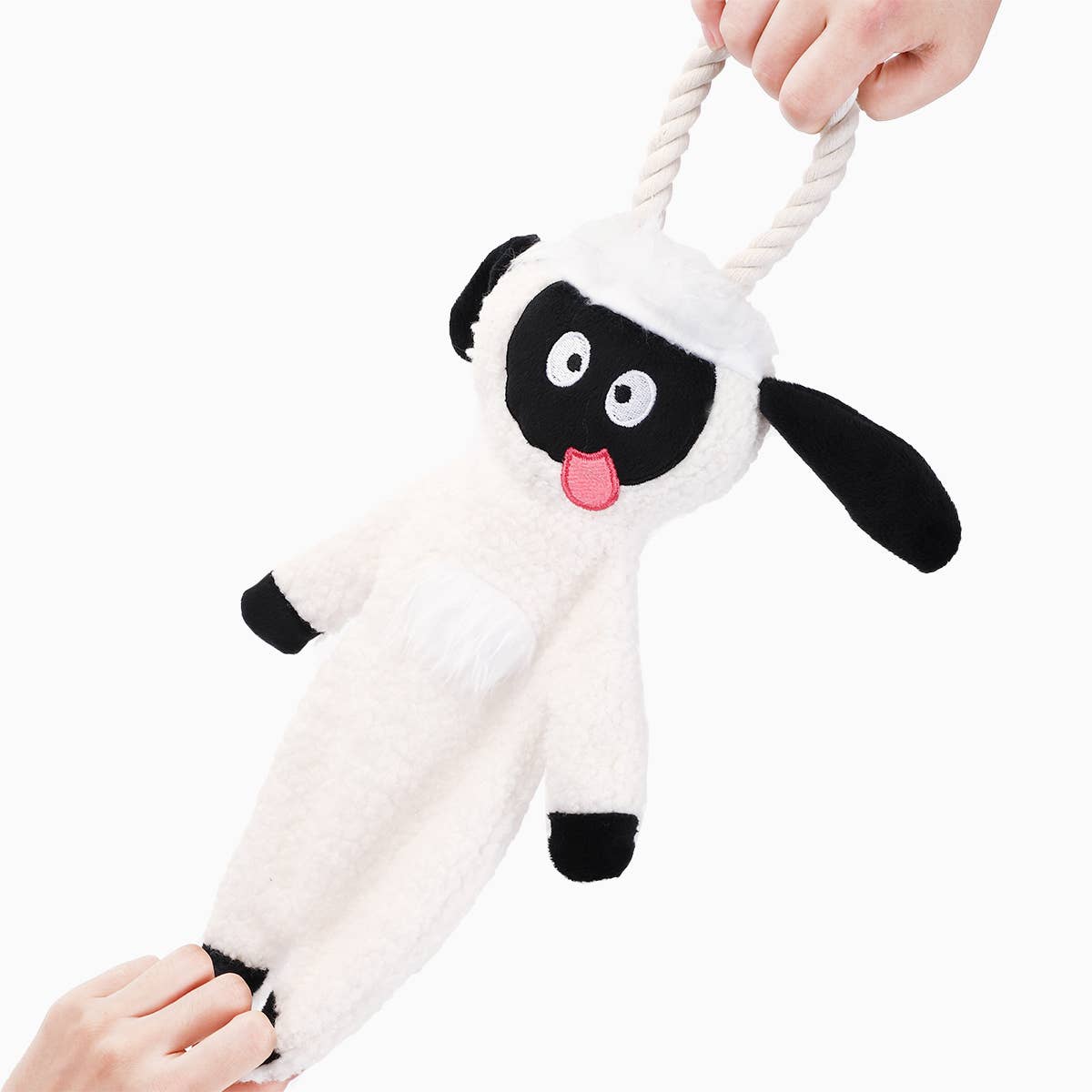 HugSmart Pet - Jumbo Animal | Sheep - Dog Rope Toy