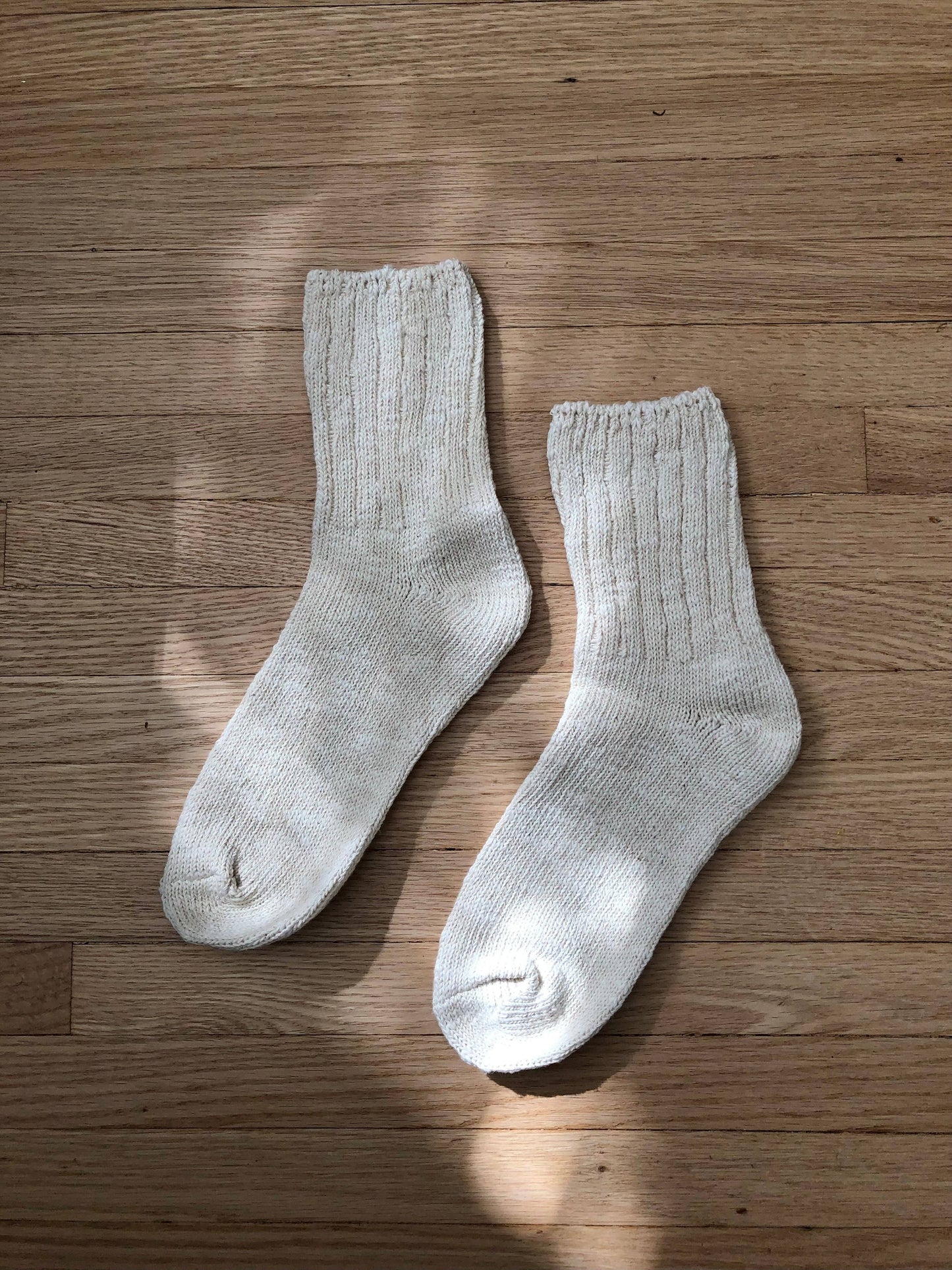 SLUB COTTON SOCKS