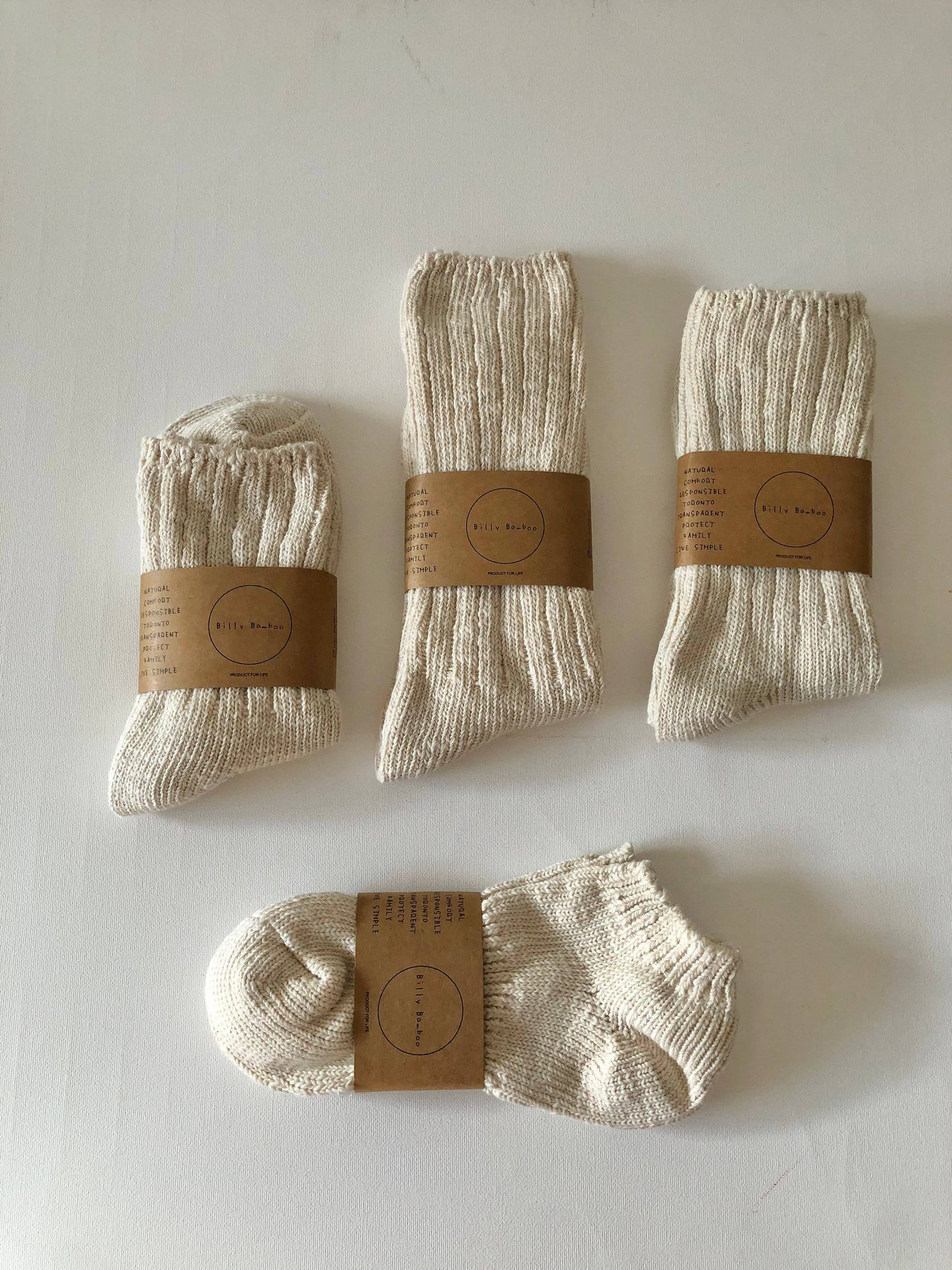 SLUB COTTON SOCKS
