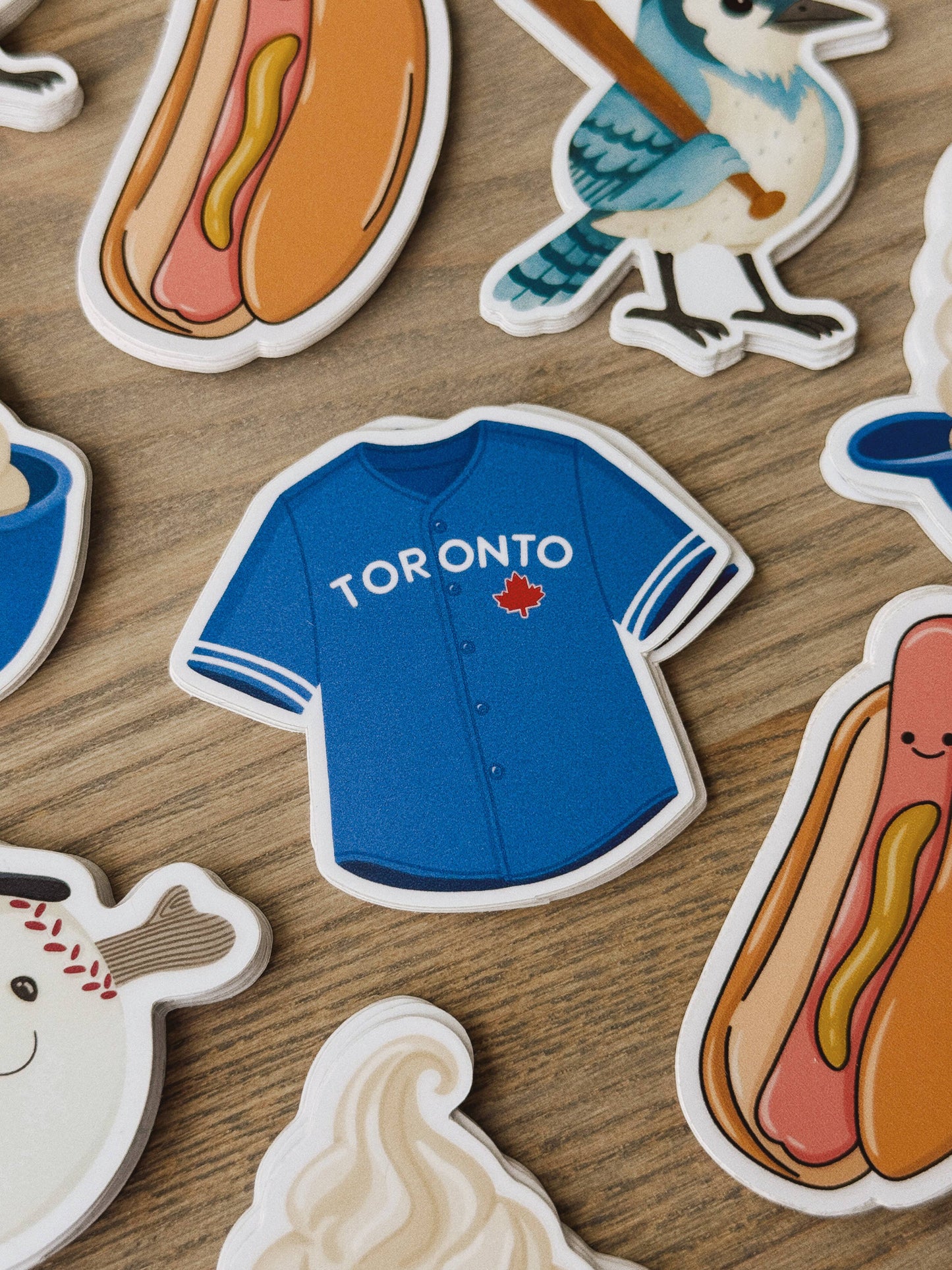 Baseball Jersey - Toronto Sports Vinyl Sticker