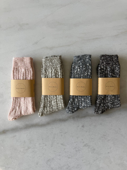 Billy Bamboo CANADA SLUB COTTON SOCKS