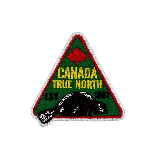 Canada iron-on embroidery patch