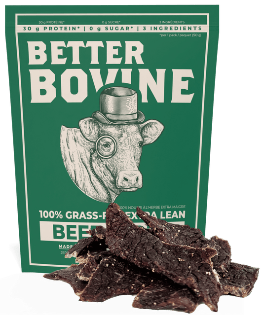 Better Bovine 100% Grassfed Beef Jerky