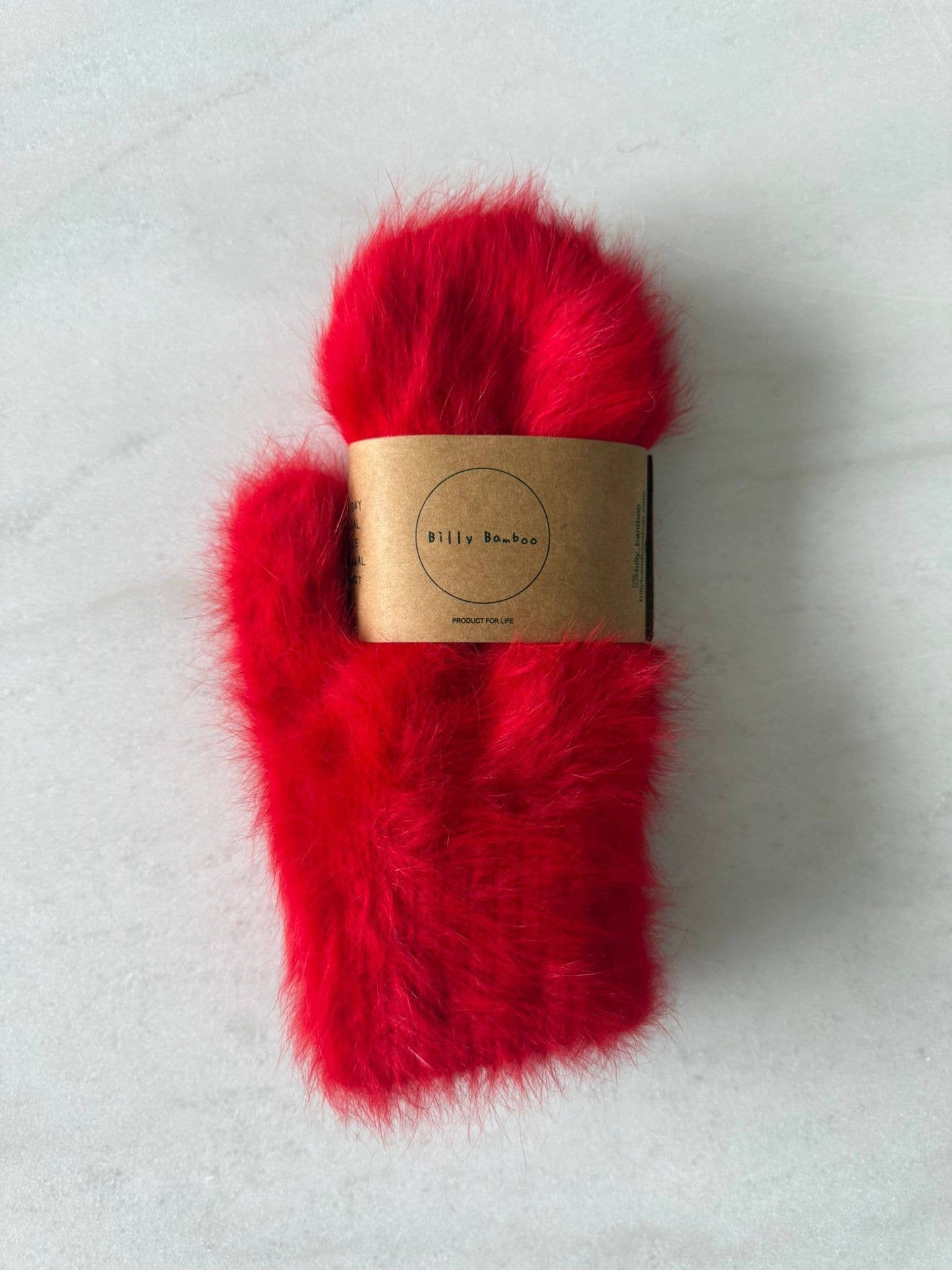 Billy Bamboo - Fluffy Angora Mittens