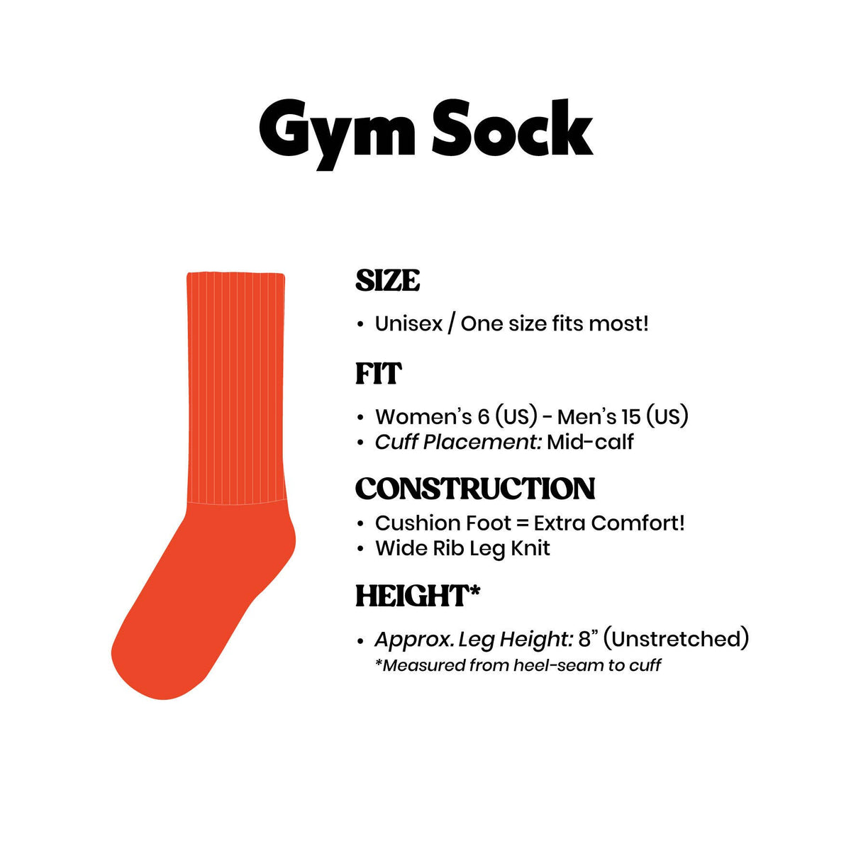 Hot Mom Gym Crew Socks