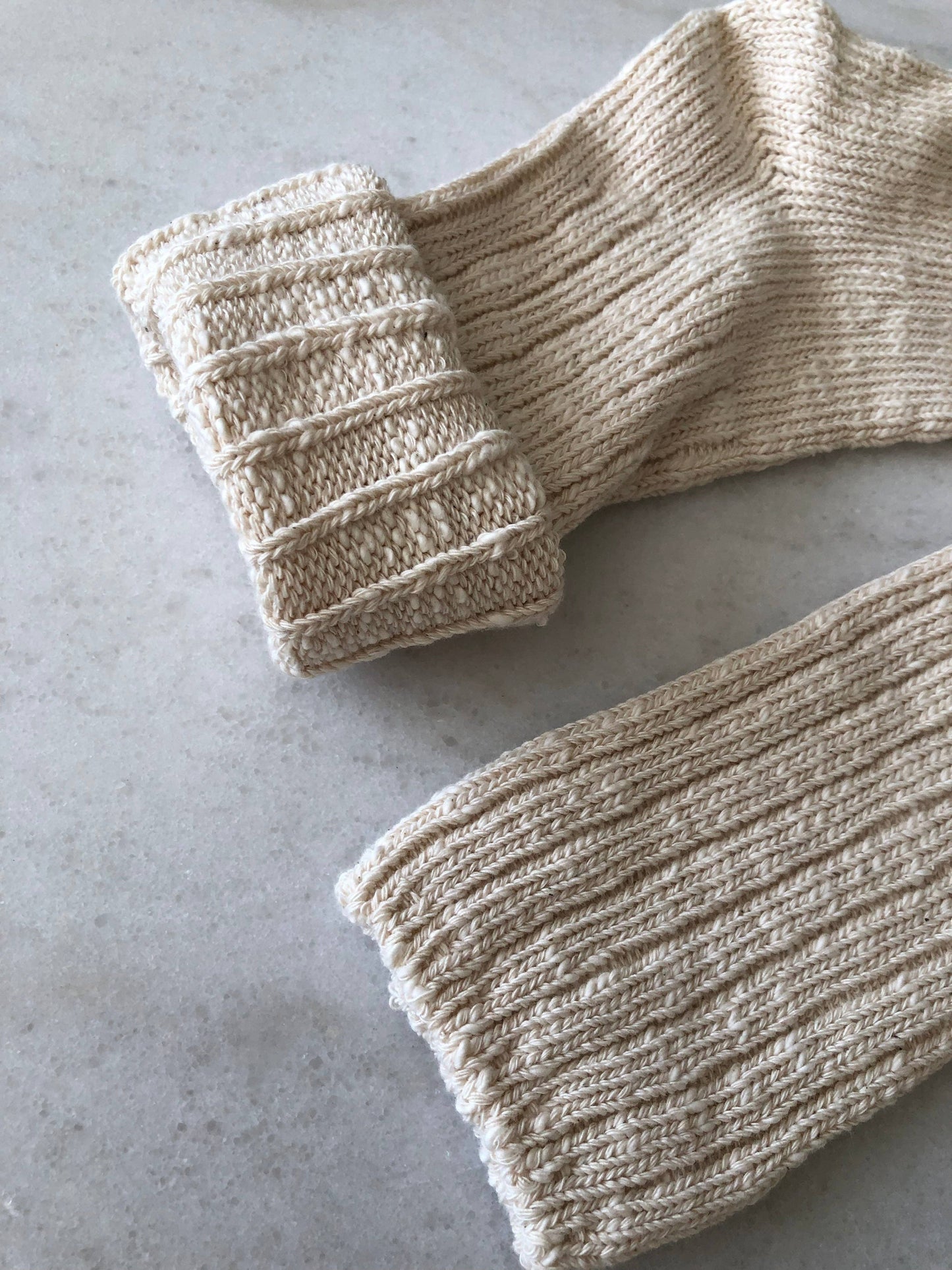 SLUB COTTON SOCKS