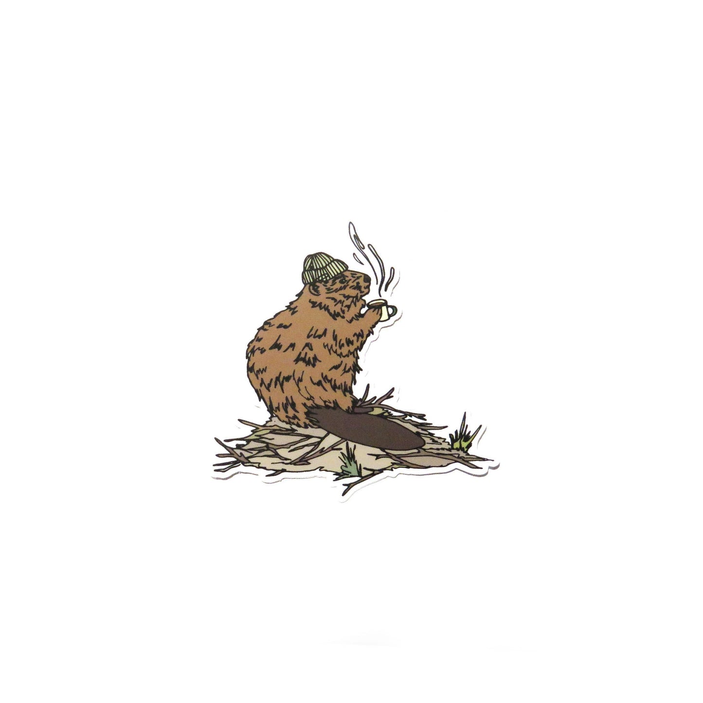 Beaver Sticker