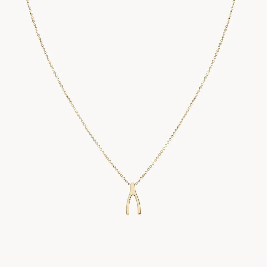 Bluboho Everyday Little Wishbone Necklace