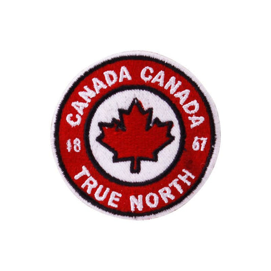 Canada iron-on embroidery patch