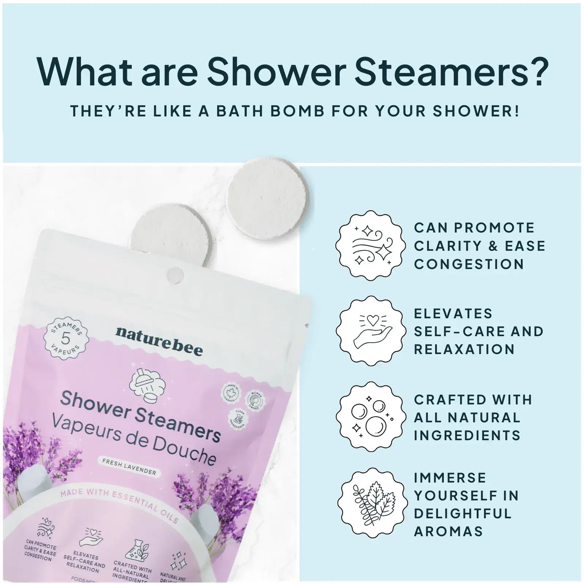 Shower Steamers