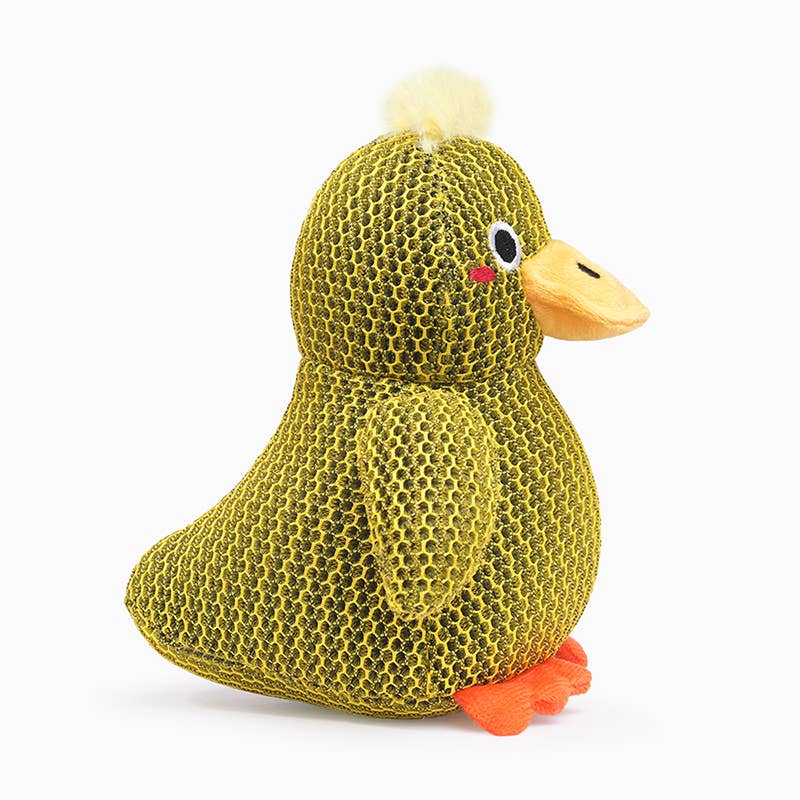HugSmart Pet - Farm Friendz | Tuffy Duck - Dog Plush Toy