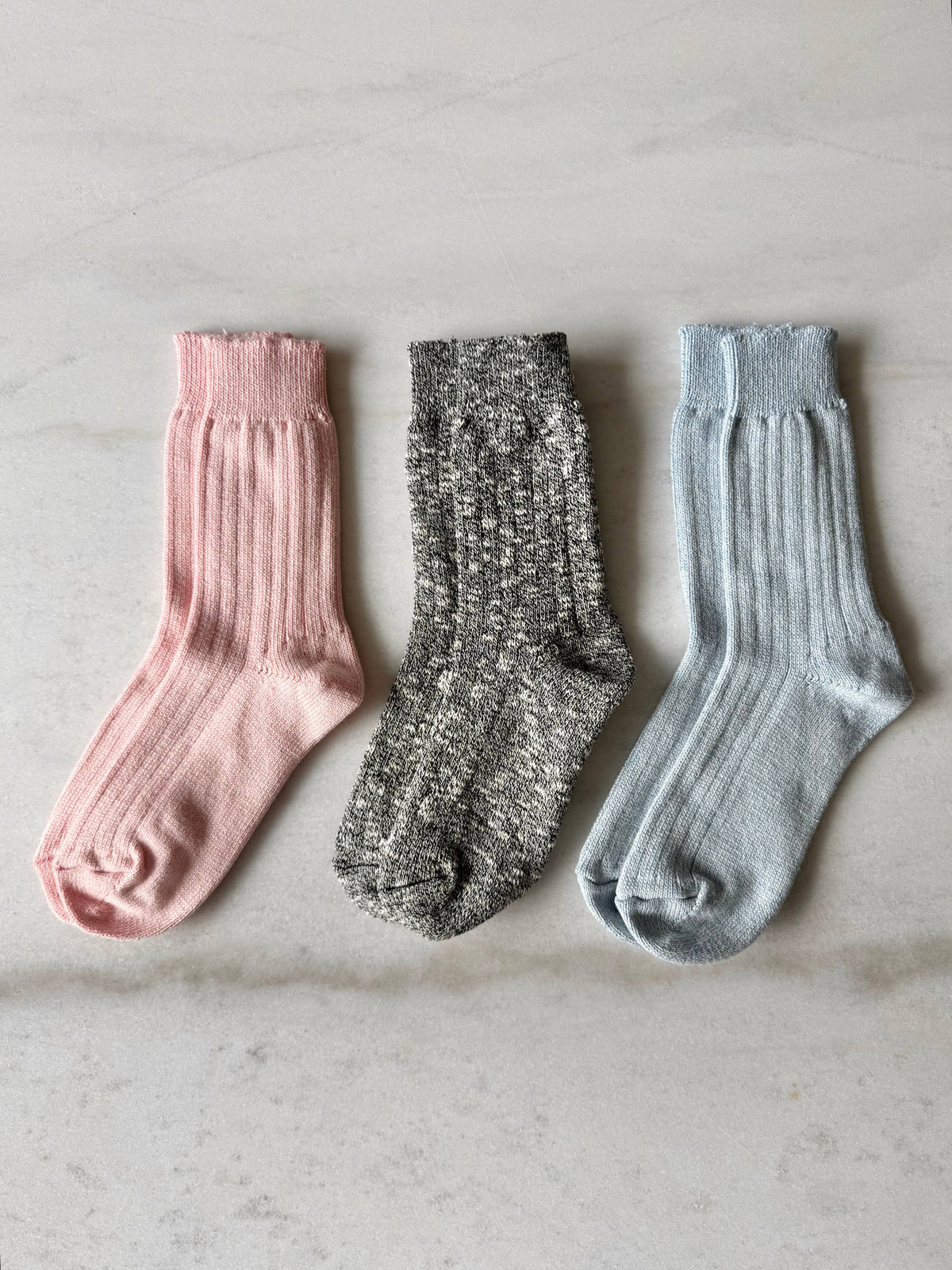 CANADA SLUB COTTON SOCKS