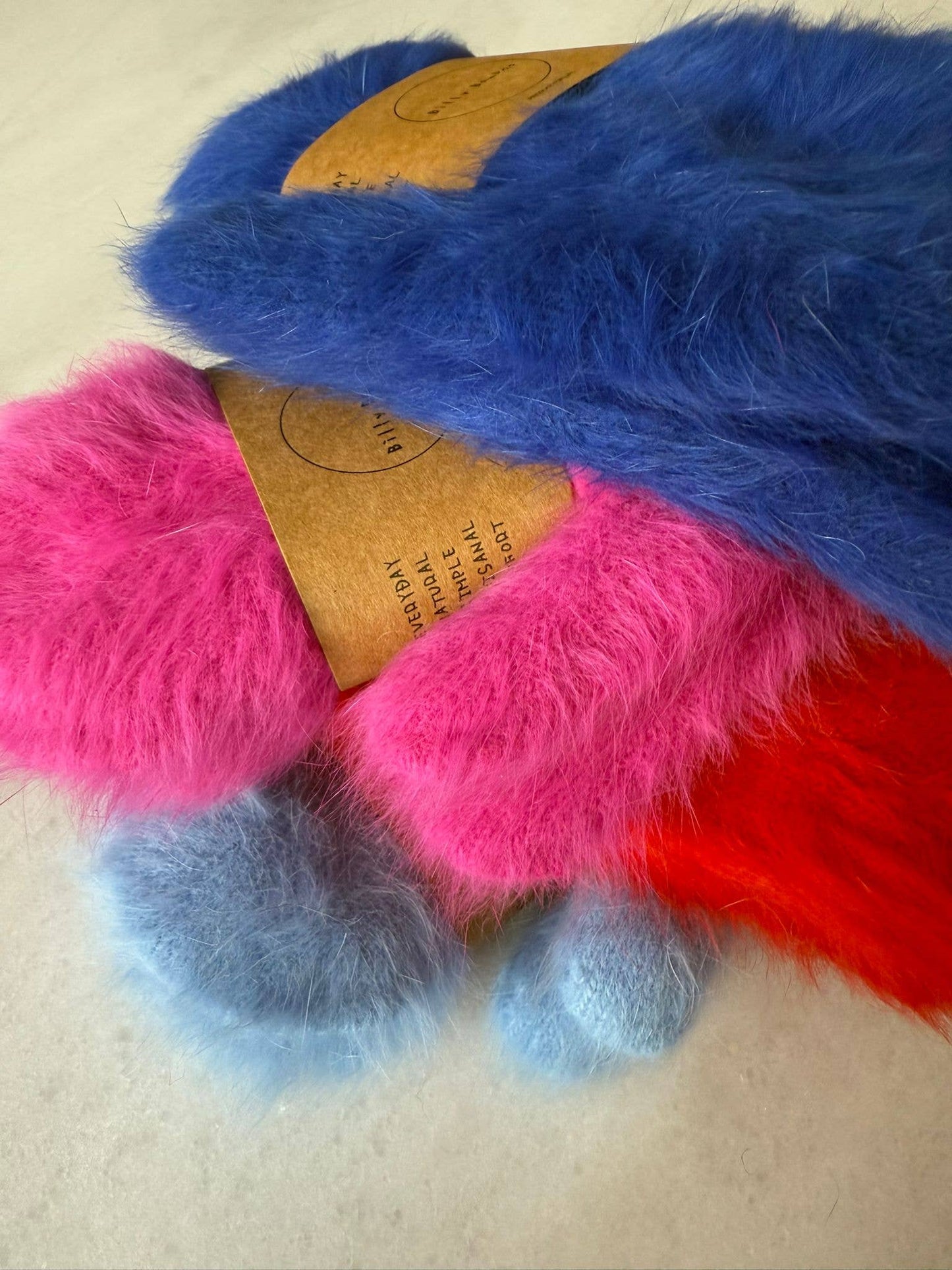 Billy Bamboo - Fluffy Angora Mittens