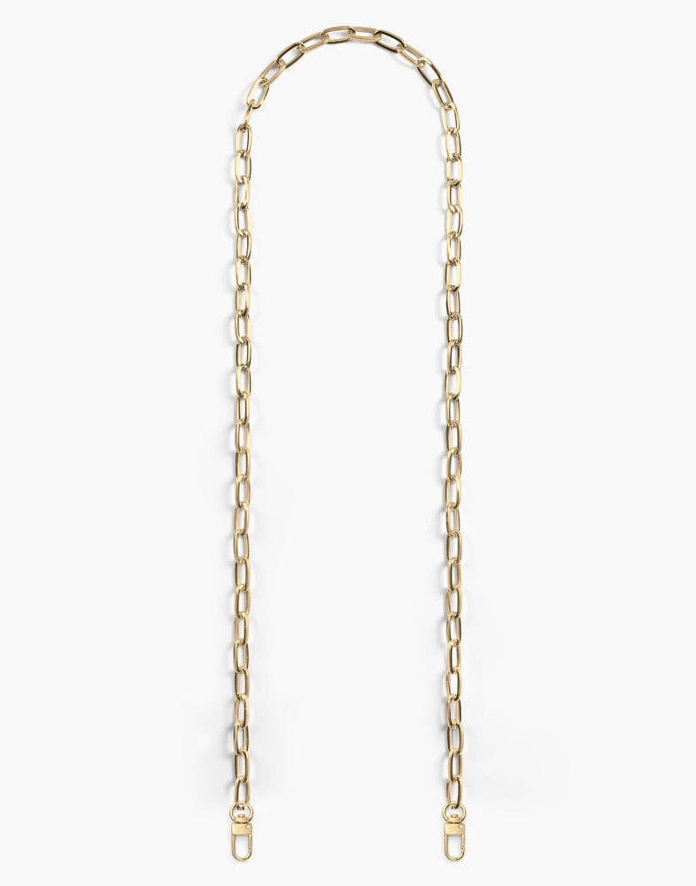 The Caep Gold Paperclip Chain