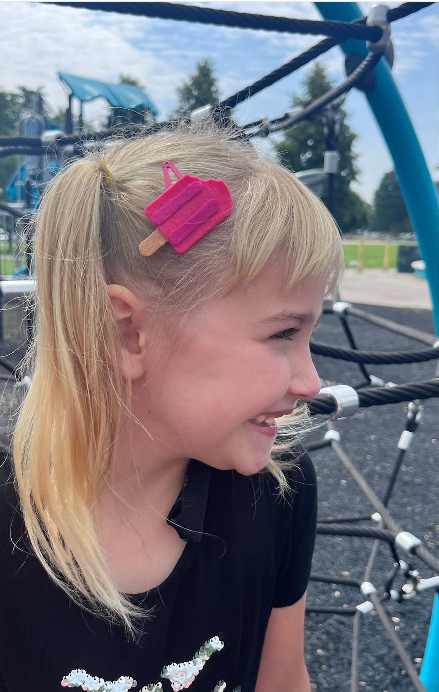 Popsicle Barrettes | Felt Barrettes | Hair Accessories