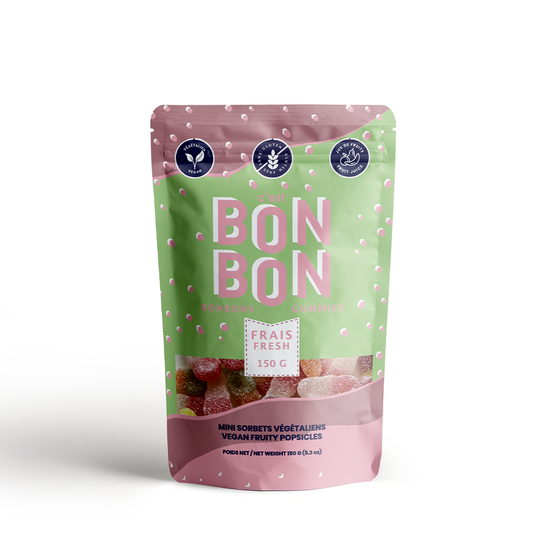Bon Bon- Vegan Fruity Popsicles - Gummy Candies