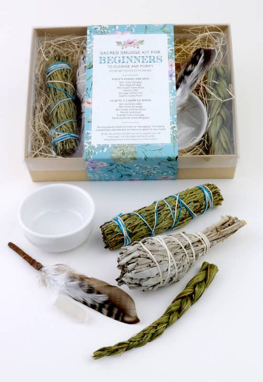 Beginners Smudge Kit • To cleanse and purify
