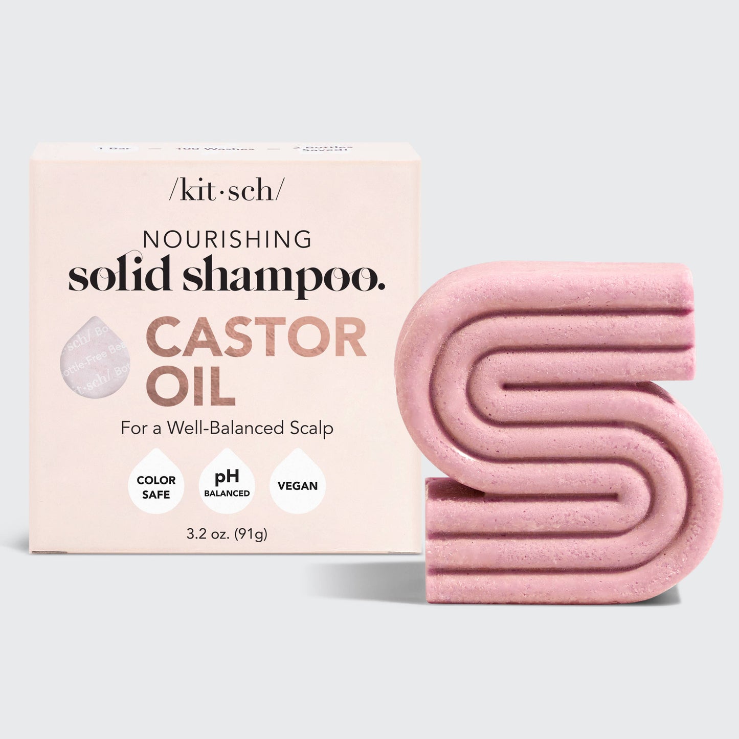 Kitsch- Castor Oil Nourishing Shampoo Bar