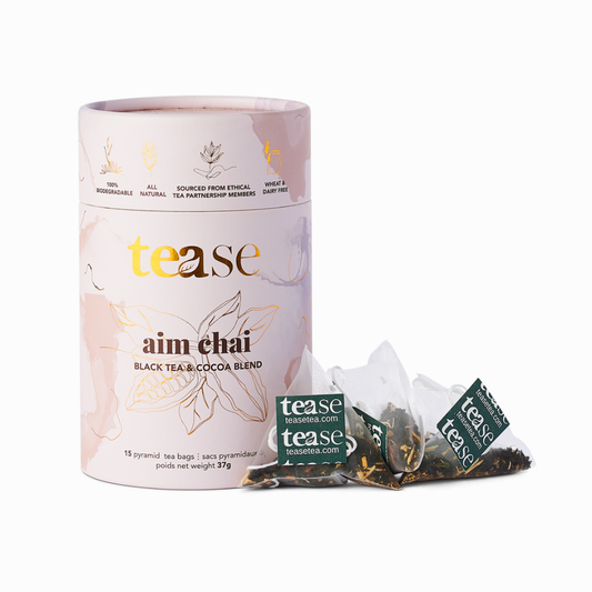Aim Chai| All Natural Tea Blend | Biodegradable Tea Bags