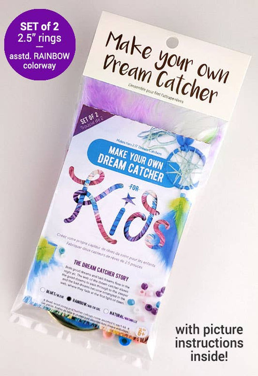 Dream Catcher 2.5" Kids Kit - Rainbows