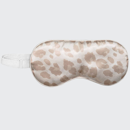 Kitsch | Satin Sleep Eye Mask | Leopard