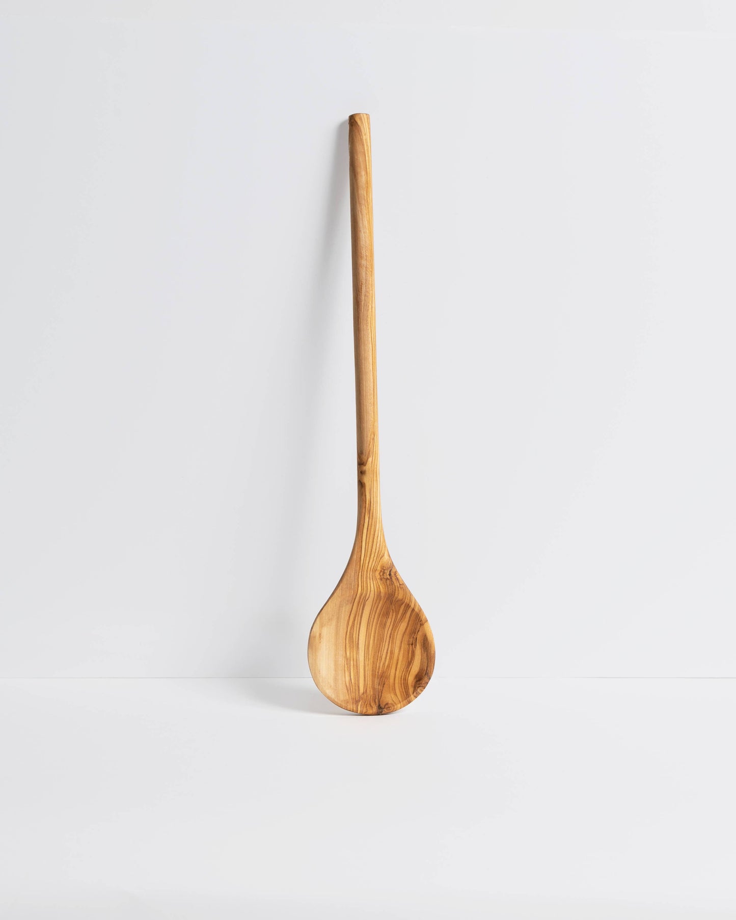 Round Olive Wood Cooking Spoon