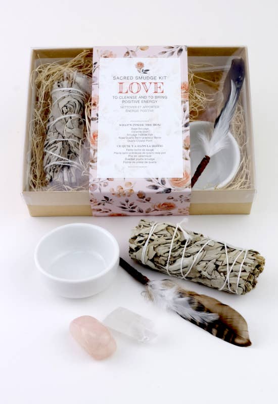 Love Smudge Kit • To cleanse and to bring positive energy