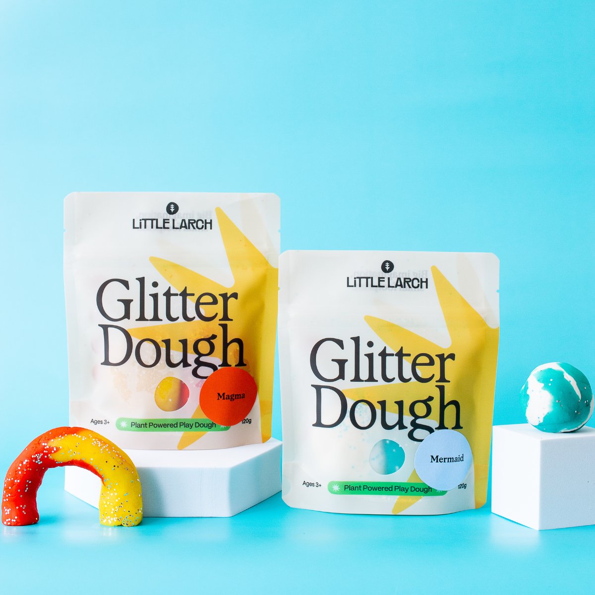 Glitter Dough | Natural Play Dough