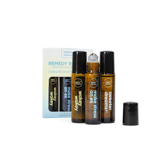 Rebels Refinery - Remedy rollers 100% essential oils - 3 pack
